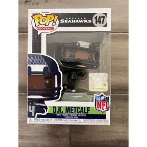Funko POP! NFL Football DK Metcalf Fanatics Exclusive Seahawks NEW